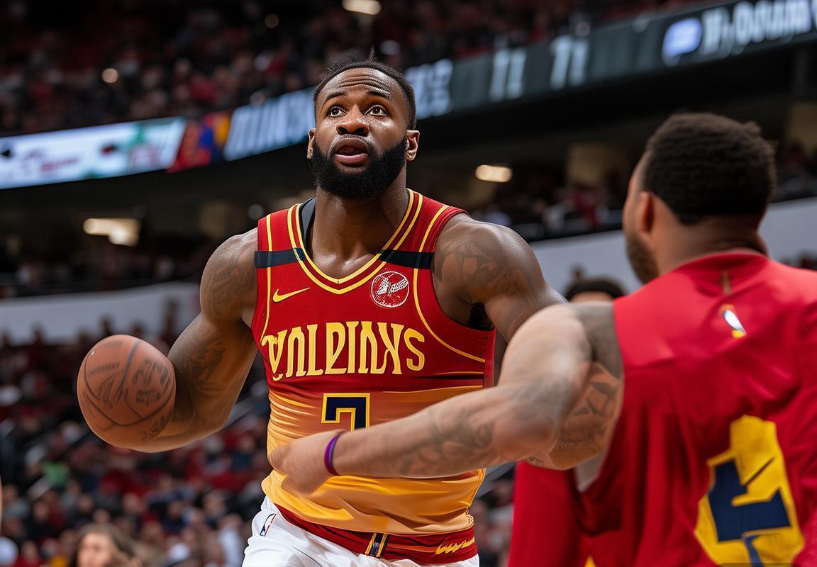 亚特兰大老鹰力克克利夫兰骑士，杰伦·约翰逊三双助球队保留晋级附加赛希望